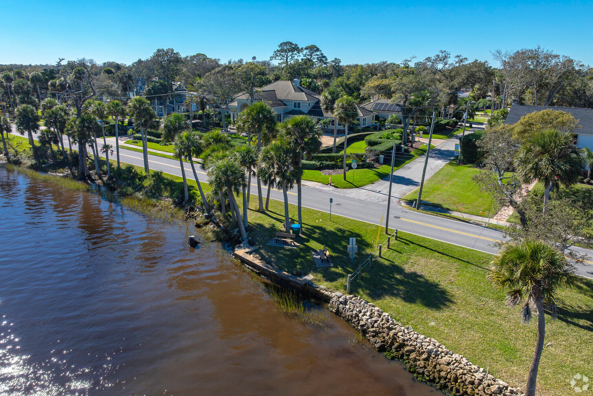 Feel the river breeze as you stroll through Ormond Beach Lions Park.