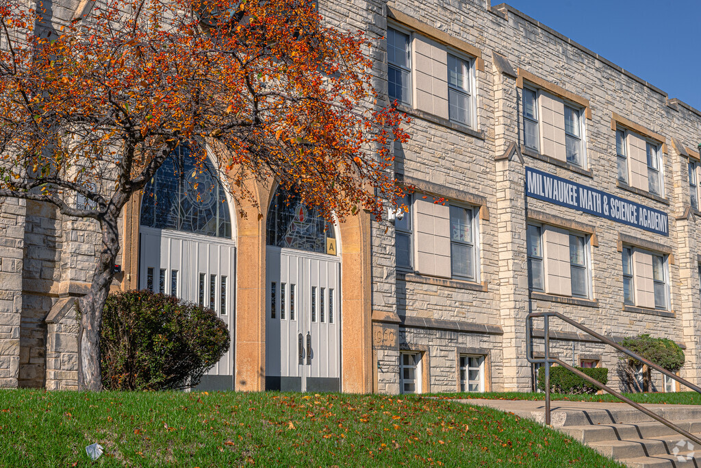 Milwaukee Math and Science Academy provides education in the neighborhood of 
St. Joseph's.