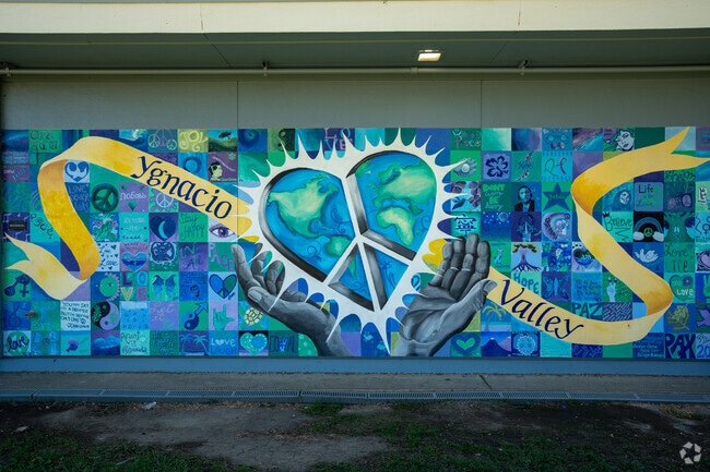 Transforming walls and inspiring minds at Ygnacio Valley High School.