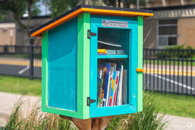 Lending libraries scattered throughout Norwood underscore its family-friendly atmosphere.
