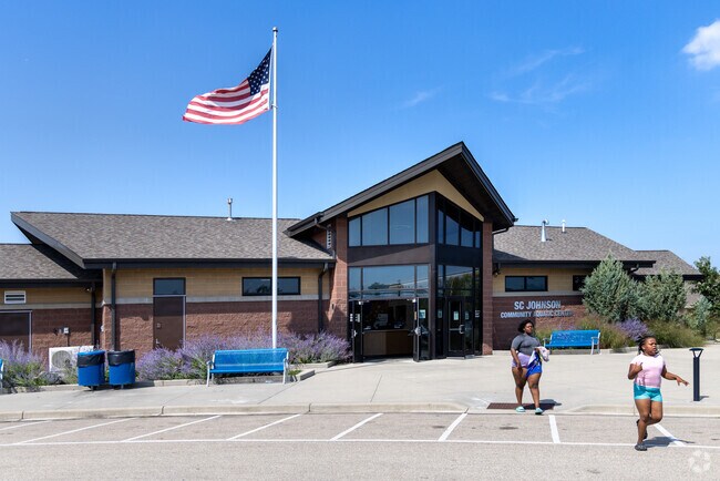 SC Johnson Community Aquatic Center is a very popular spot on a sunny day in Racine.