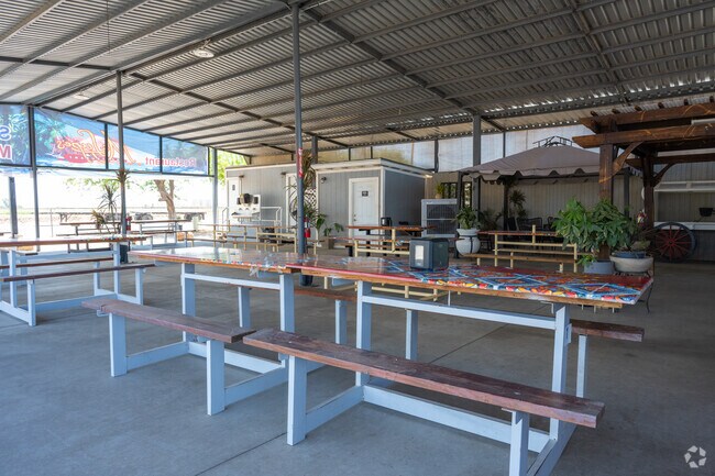 Locals enjoy flavorful meals and outdoor seating at Heber's very own, Ma Lupe’s.