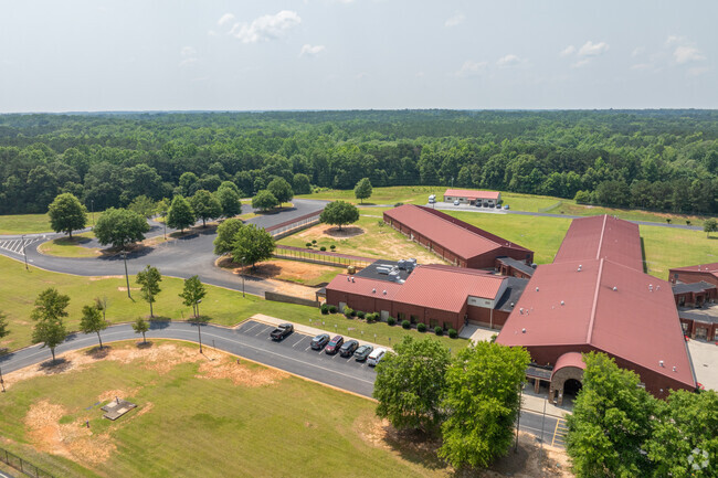 The Lamar County Elementary School in Barnesville, GA.