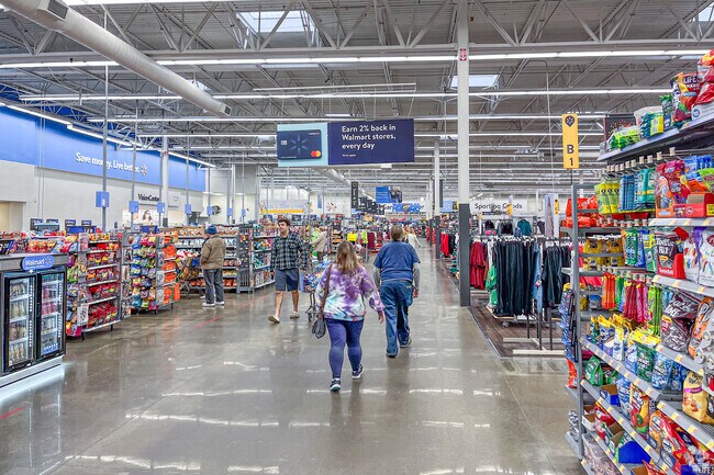 Reynolds Heights residents have plenty of retail options at Walmart in Greenville.