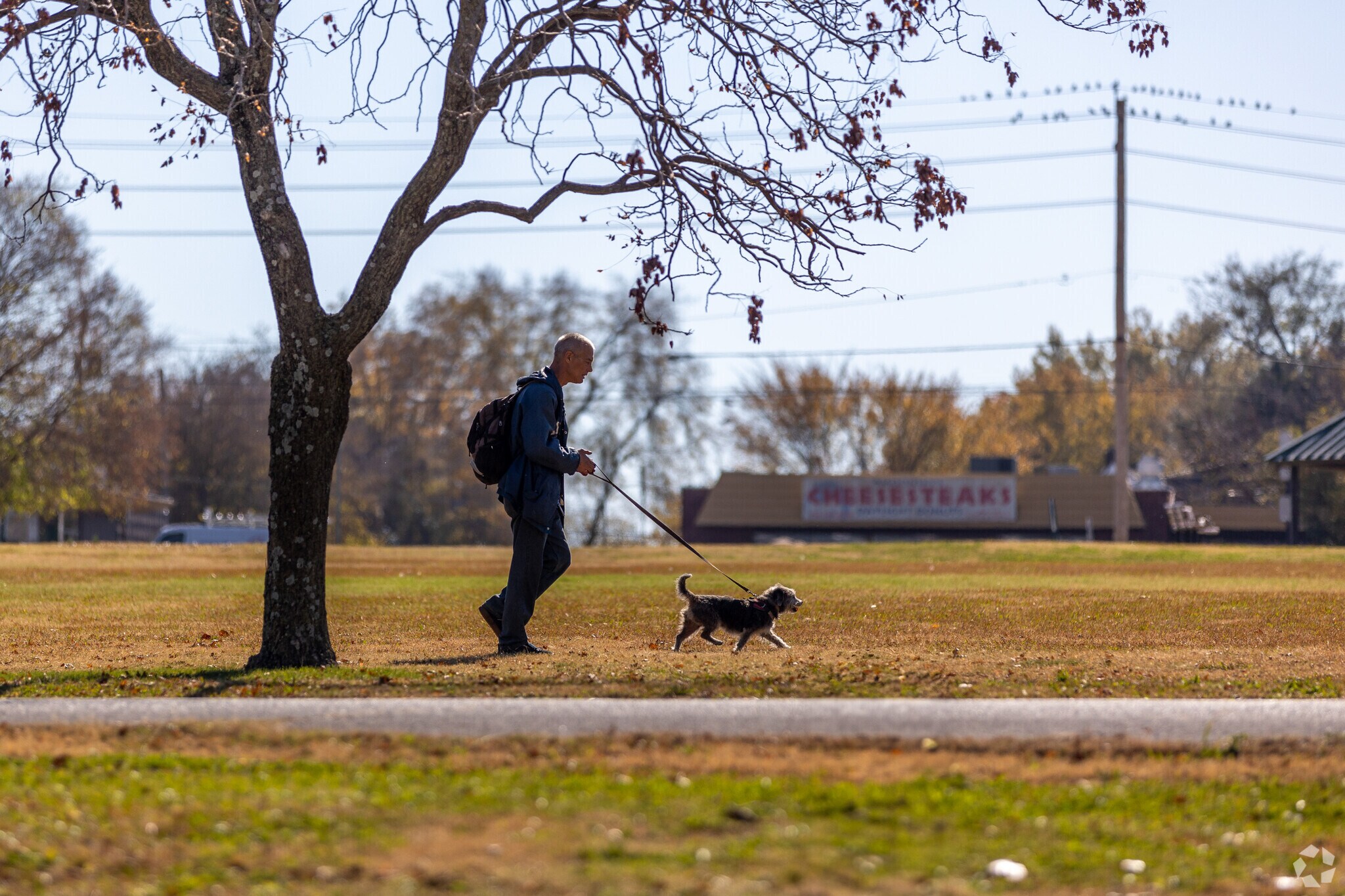 Springdale park offers residents a walking trail to enjoy the outdoors.