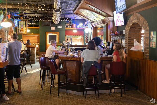 The Irish Democrat Grille is a favorite restaurant among locals in Kenwood Park.