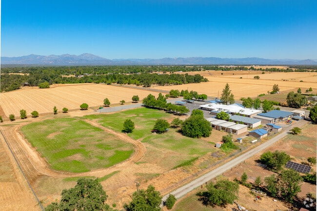 Children at Prairie Elementary in enjoy the large green fields during recess.