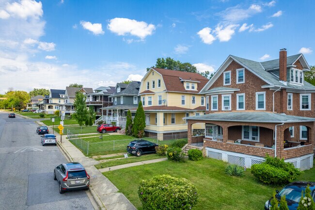 Front porches, big and small, are a staple of the homes in the Garwyn Oaks community.
