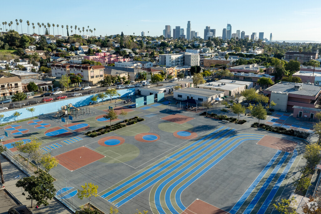 Logan Academy of Global Ecology playground.