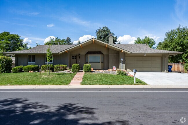 A ranch bungalow in Northmoor Estates, Broomfield, Colorado.