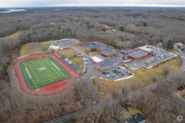 Athletic complex at Scituate High and Middle School.