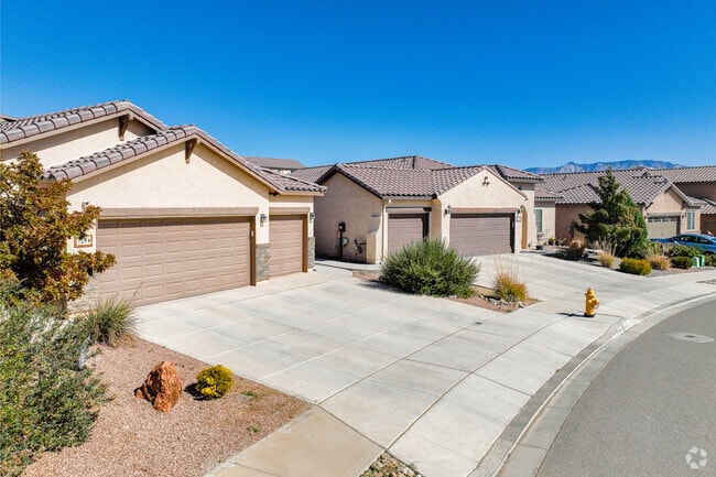 One of the many styles found around Rio Rancho is the Spanish Revival with the tiled roof.
