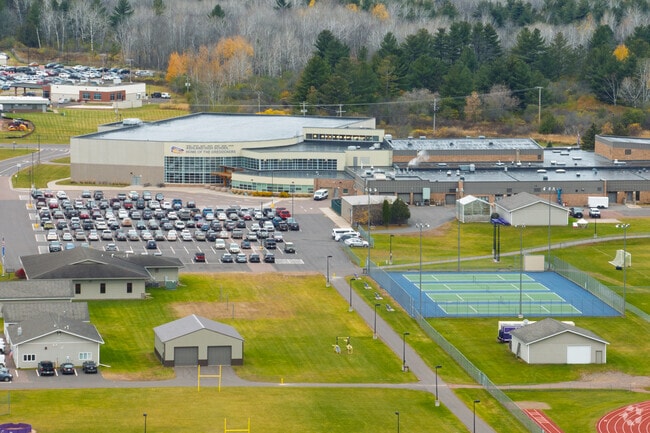 Ashland High School serves grades 9-12.