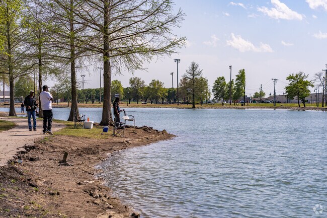 West Memphis residents enjoy spending their free time fishing in the areas ponds.