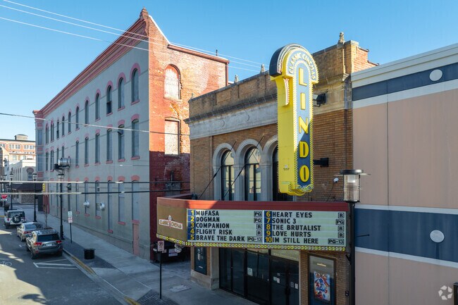 The Lindo Theater is downtown Freeport’s crown jewel and most recognizable landmark.