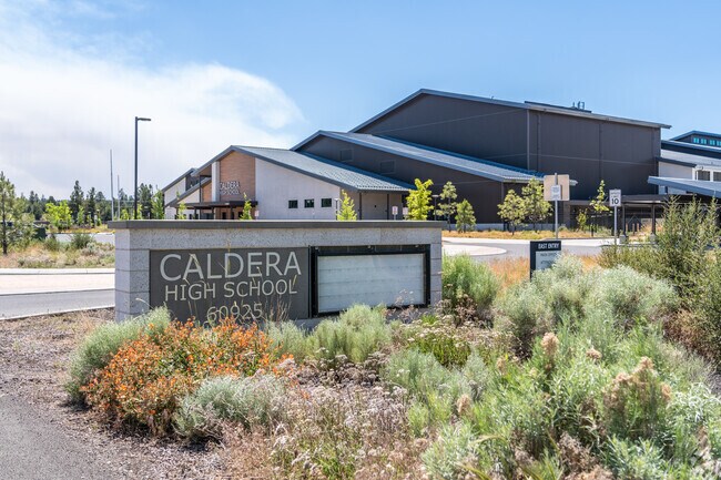 Caldera High School is a public school in the Southeast Bend neighborhood.