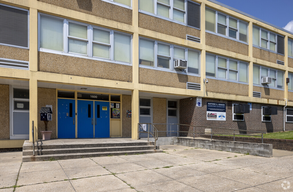 Matthew A. Henson Elementary School building in Easterwood.