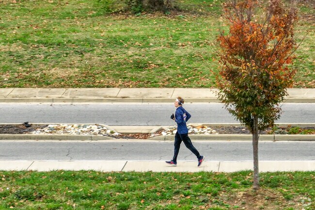 Hawthorne is a great neighborhood for jogging, with sidewalks everywhere.