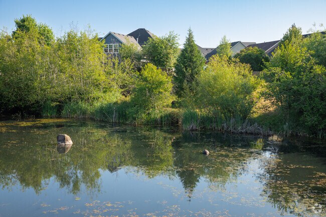 A serene spot  in the Caufield neighborhood.