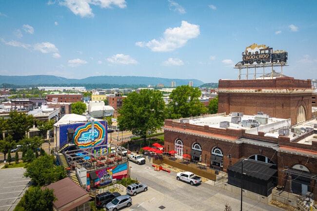 Southside is one of many hotspots to live, play, and dine in Chattanooga in Tennessee.