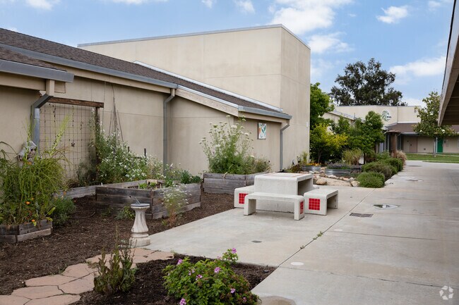A community garden can be found at the Ramona Community Montessori.