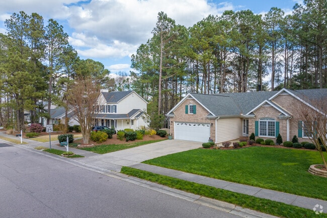 Forestville homes offer spacious yards for growing families.