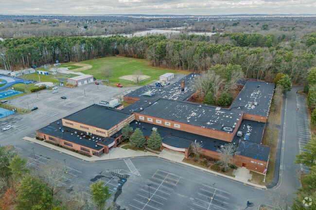 Seekonk High School has a vast campus on Arcade Avenue.