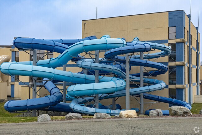 Swing by New England Waterpark for some family fun near Middleton.