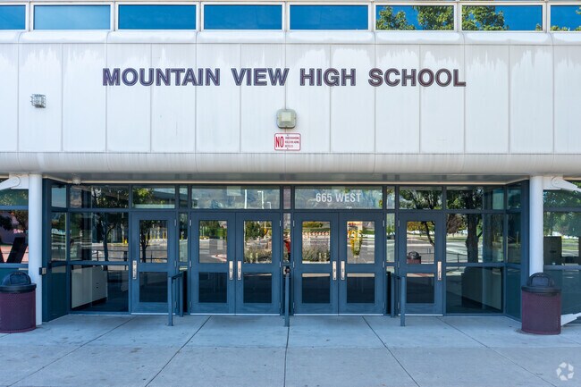 Mountain View High School in Orem Park is two miles north of Westmore.