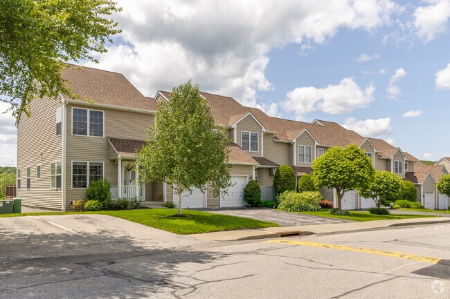 Townhomes in the southeast part of Lake Carmel offer a more modern feel, with prices from the low 300s and monthly HOA fees.