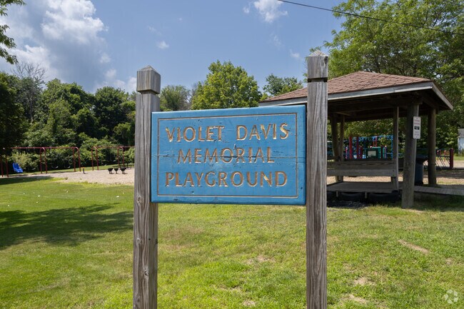 New Franklin School in Portsmouth has a well-maintained playground.