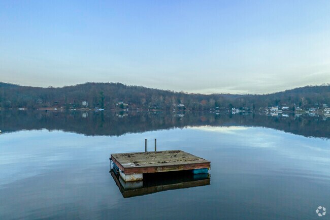 Mountain Lake, a glacial-made body of water that is estimated to be over 12,000 years old