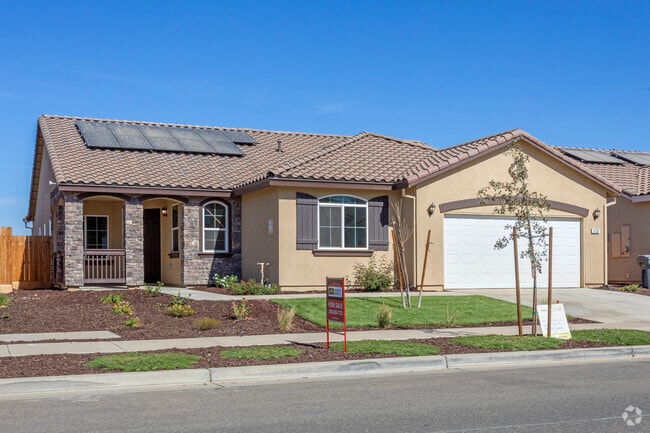 Newly built contemporary homes are available in Southeast Merced.