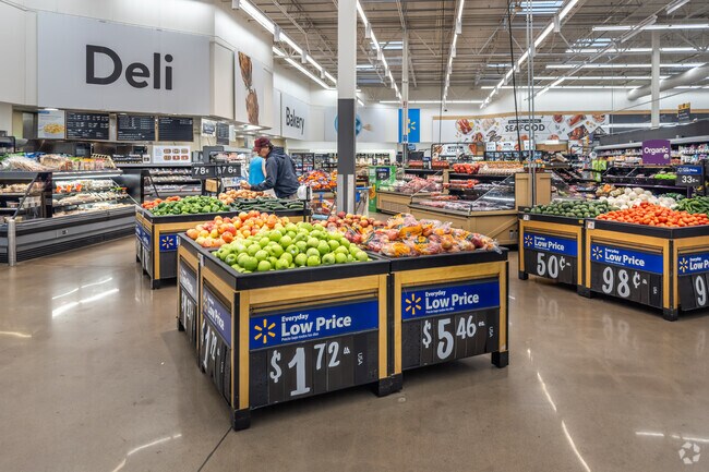 Highland-Santa Fe families shop at Walmart in the neighborhood.