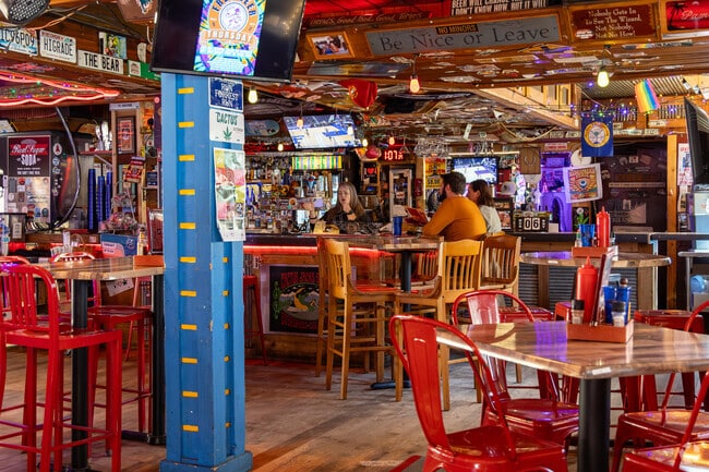 Cactus Jack’s Saloon & Grill in Evergreen has a vibrant atmosphere.