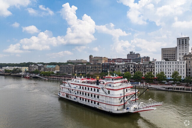 Historic Savannah is located a few short miles to the east.