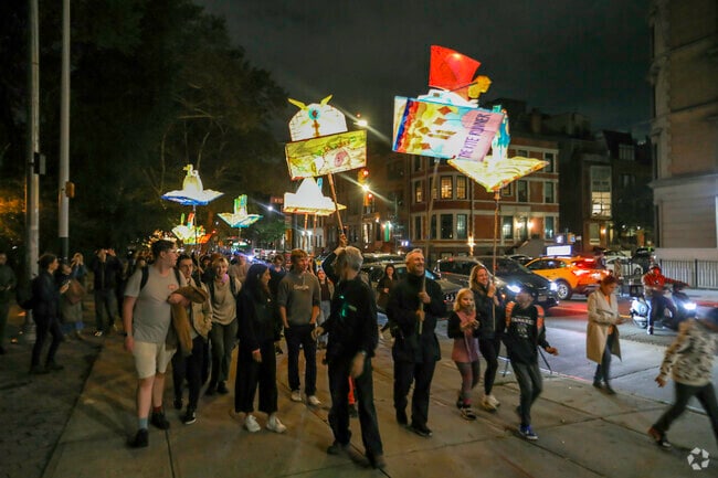 Illuminate the night as part of a procession of awe-inspiring handmade lanterns.