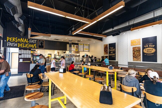 IzzaPizza is a local hotspot for made to order pizza in Downtown Bowling Green.