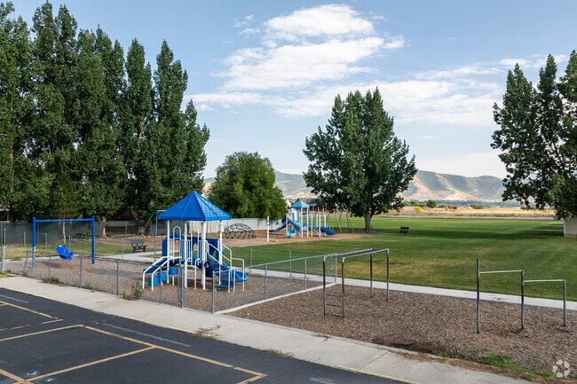 Midway Elementary School students enjoy using their imaginations on the playgrounds