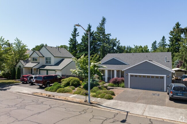 A mix of home styles in the Gaffney Neighborhood.