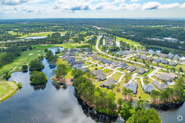 Calabash, NC, offers diverse housing communities like Coastal Club, Calabash Lakes, and Carolina Shores, blending coastal charm with modern amenities.