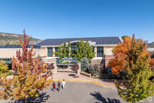 Families and friend enjoy everything that the Durango Community Recreation Center has to offer.