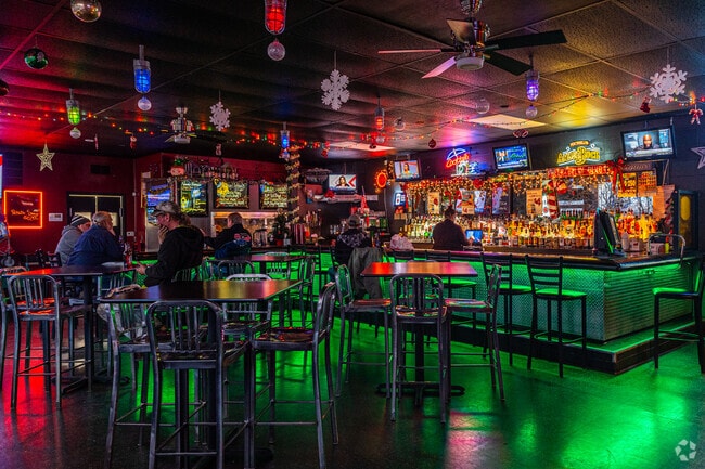 Order a burger and a beer at Office Tavern in Indian Village.