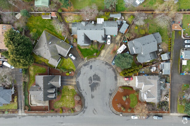 Enjoy quiet residential cul-de-sacs in Oatfield.