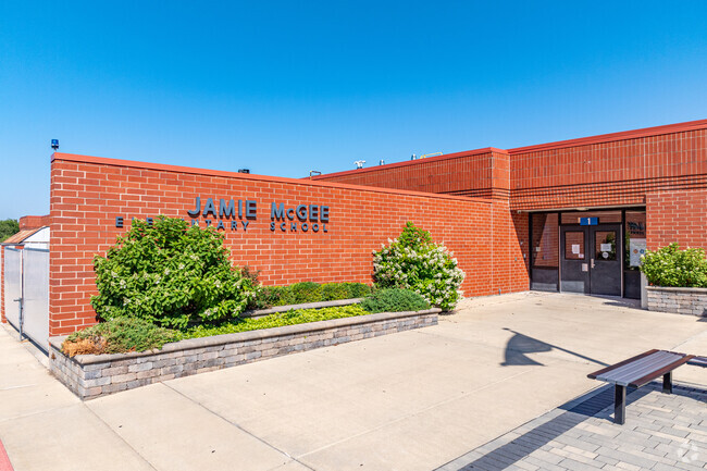 Jamie Mcgee Elementary School 
 scores a B on Niche.