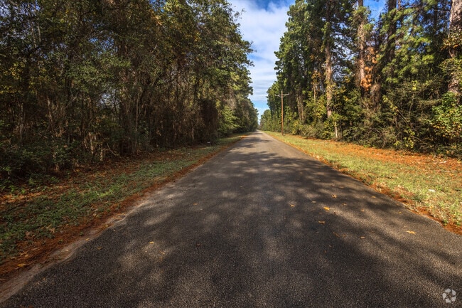 Nature lovers will enjoy being surrounded by heavy woodlands in the Cut and Shoot neighborhood.