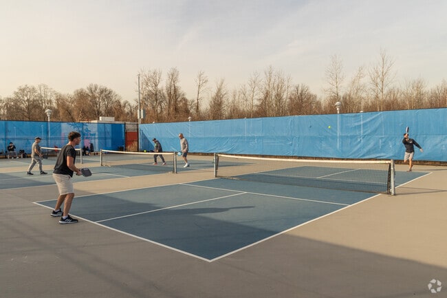 Charleston residents like to play pickleball and tennis at Fairview Park.