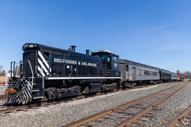 The Black River and Western Railroad runs vintage trains through East Amwell and nearby towns.