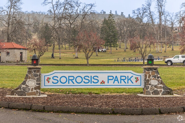 Sorosis Park is the largest park in The Dalles.