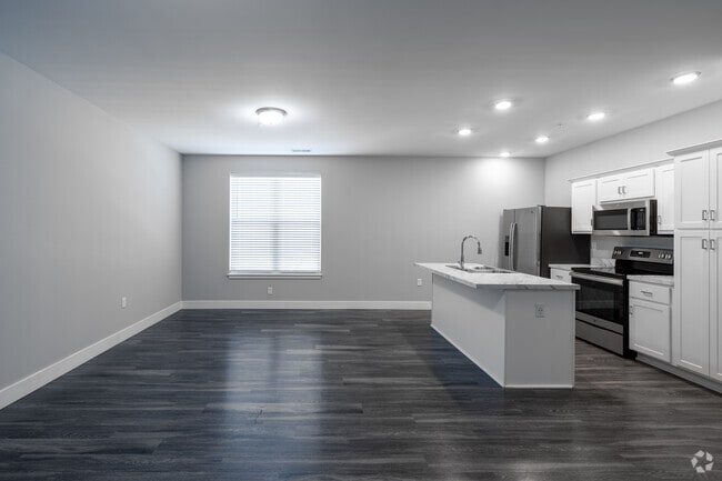 2BR, 2BA - 969SF Living Room